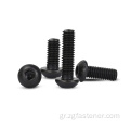 Υψηλής ποιότητας ανοξείδωτο χάλυβα 304 316 Hex Socket Pan Screw Button Cap Screw